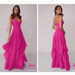 Azazie Barbie Pink Dress
